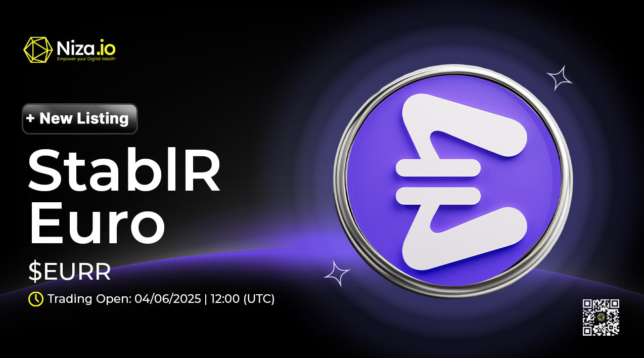 $EURR will get listed on Niza.io Exchange– Trading opens soon!