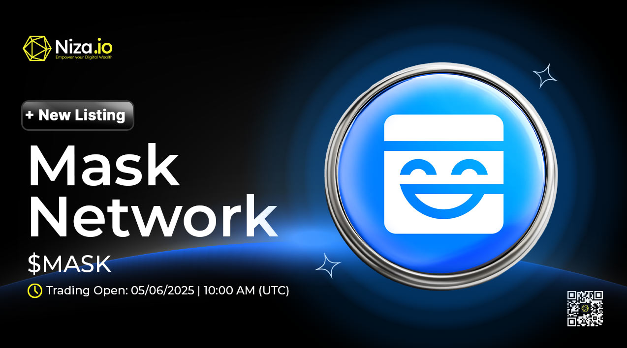 $MASK will get listed on Niza.io Exchange– Trading opens soon!