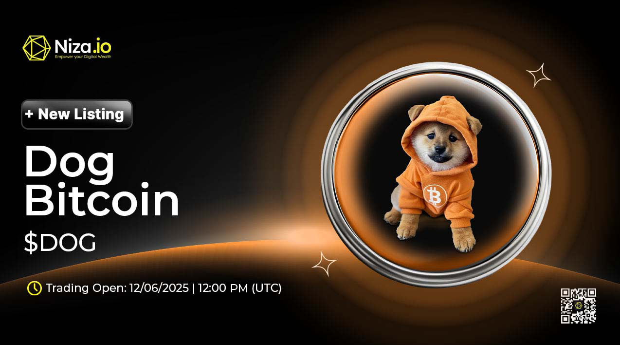 $DOG will get listed on Niza.io Exchange– Trading opens soon!