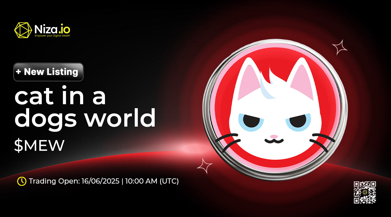 $MEW will get listed on Niza.io Exchange– Trading opens soon!
