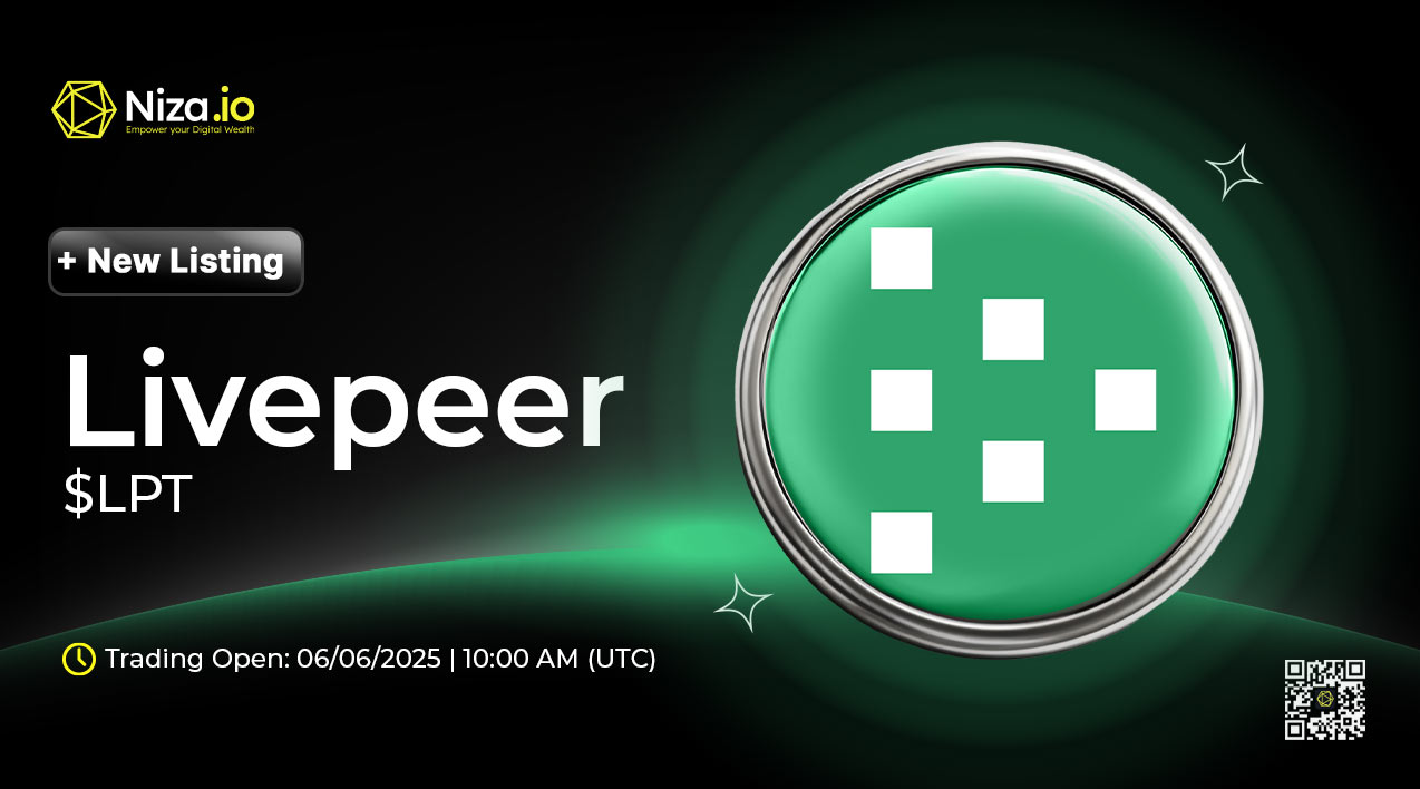 $LPT will get listed on Niza.io Exchange– Trading opens soon!