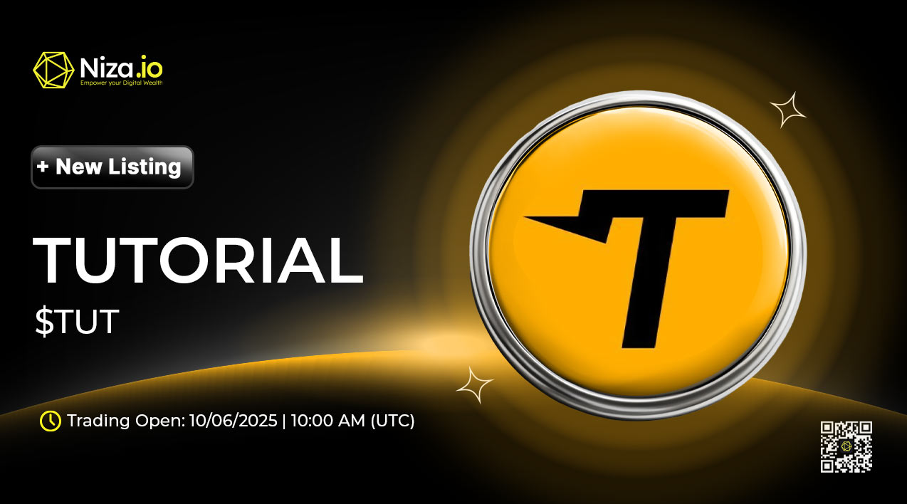 $TUT will get listed on Niza.io Exchange– Trading opens soon!