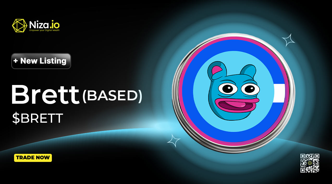 New Listing: $BRETT is officially listed on Niza.io