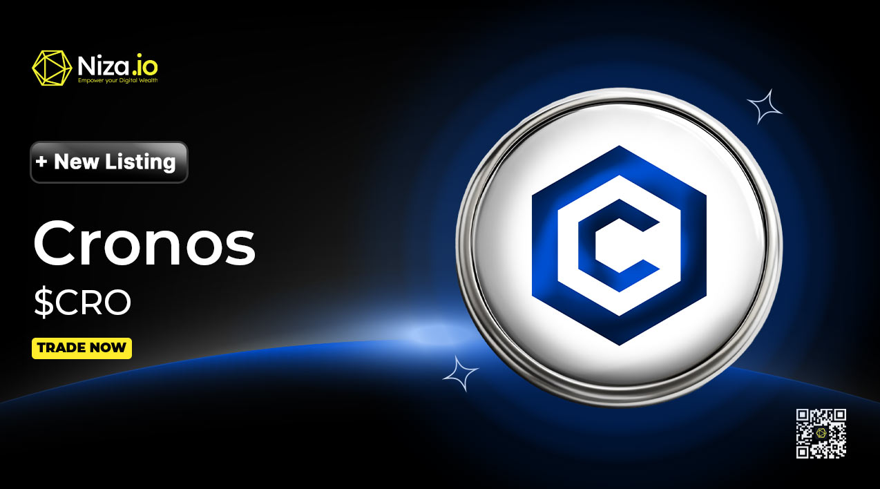 New Listing: $CRO is officially listed on Niza.io