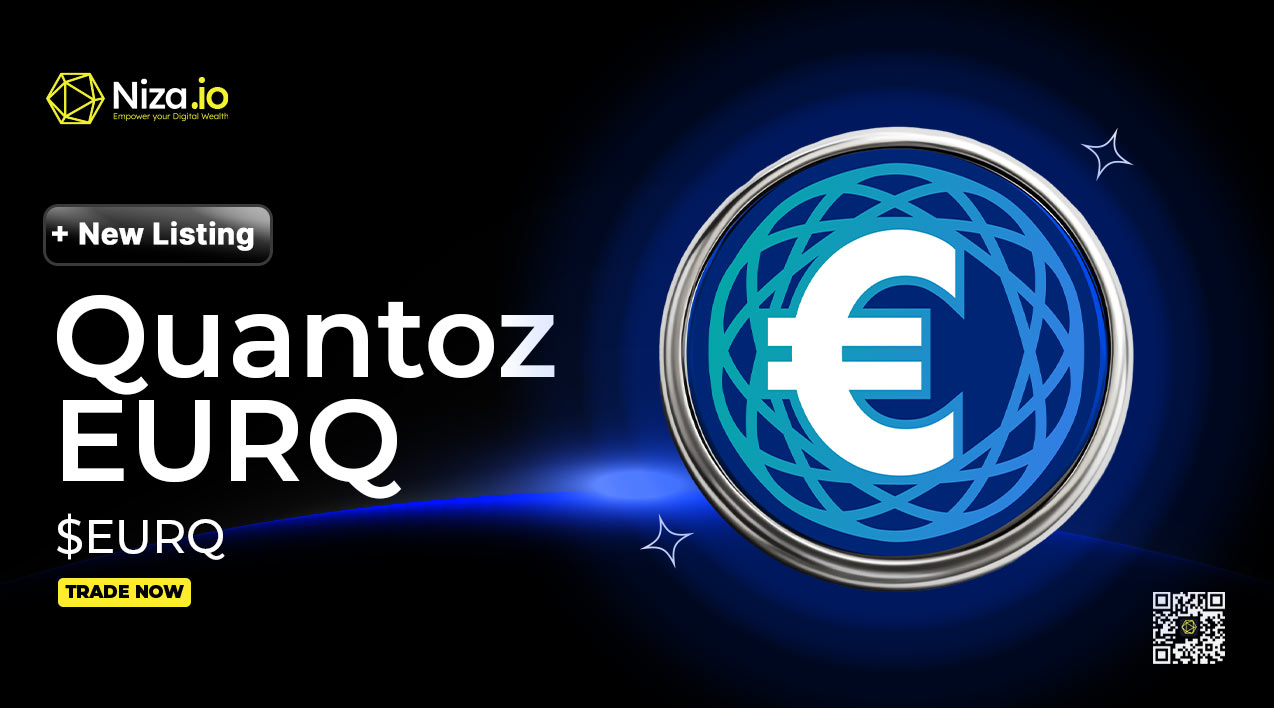 New Listing: $EURQ is officially listed on Niza.io