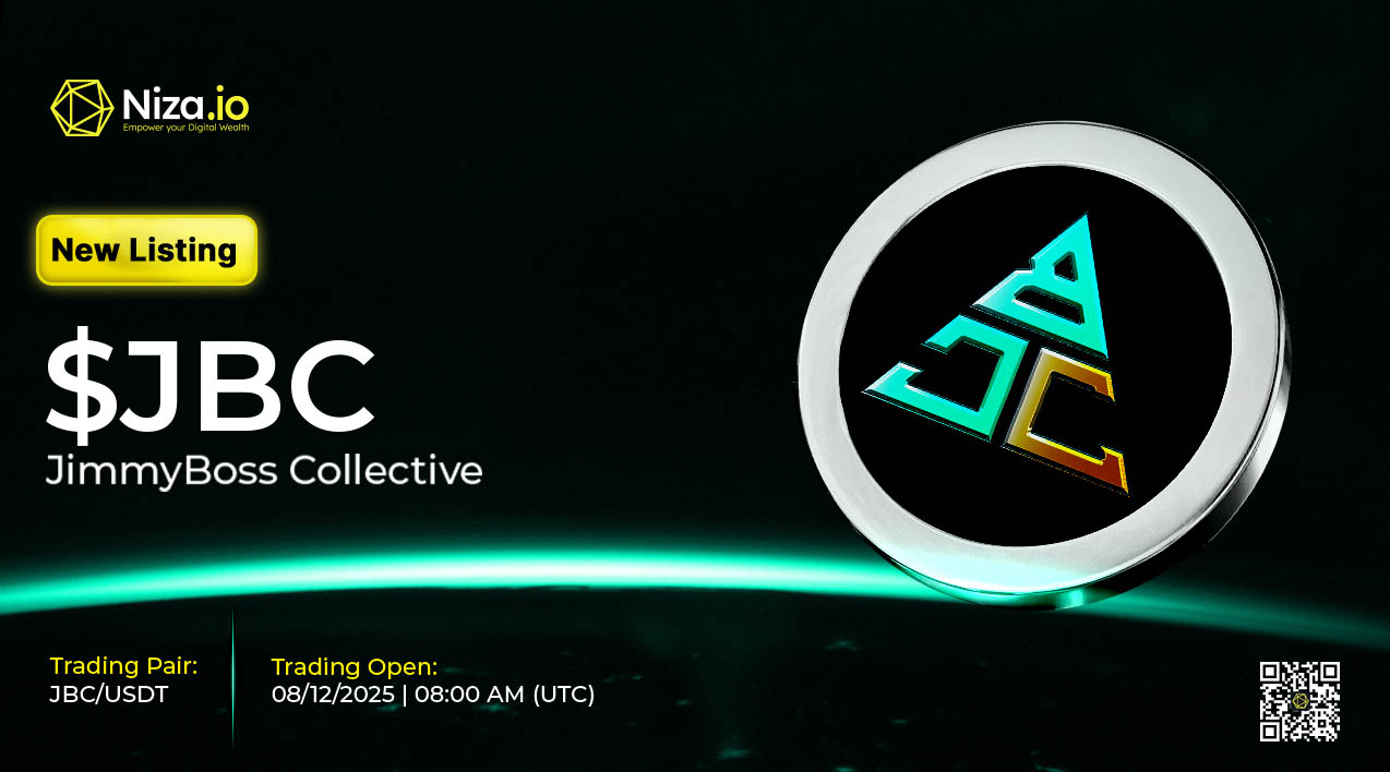 $JBC will get listed on Niza.io Exchange– Trading opens soon!
